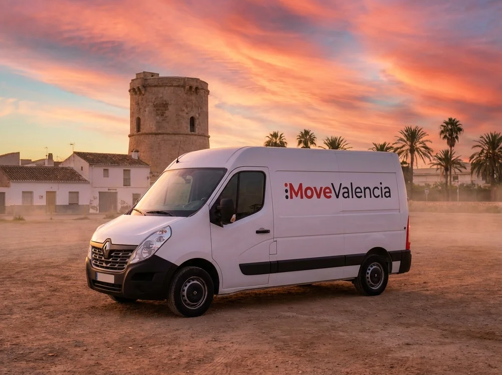 Переезды и грузоперевозки в Патерне — фургон MoveValencia